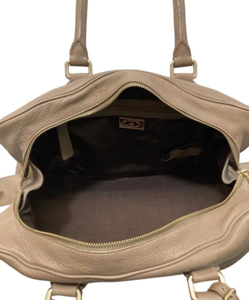 BALLY（バリー）BALLY (バリー) レザーボストンバッグ ブラウンの古着・服飾アイテム