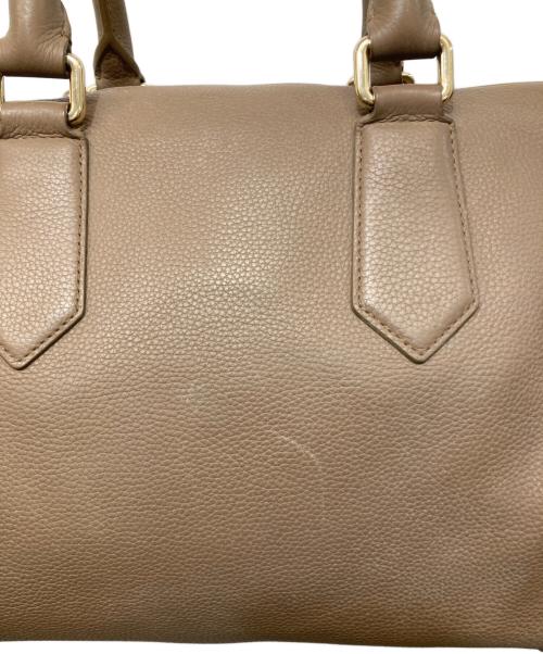 BALLY（バリー）BALLY (バリー) レザーボストンバッグ ブラウンの古着・服飾アイテム