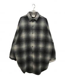 Stand Alone（スタンドアローン）の古着「ビックシルエットシャツジャケット」｜グレー