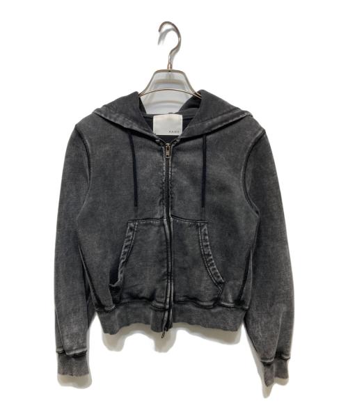 kaiko（カイコー）kaiko (カイコー) DOUBLE ZIP PARKA グレー サイズ:SIZE 0の古着・服飾アイテム