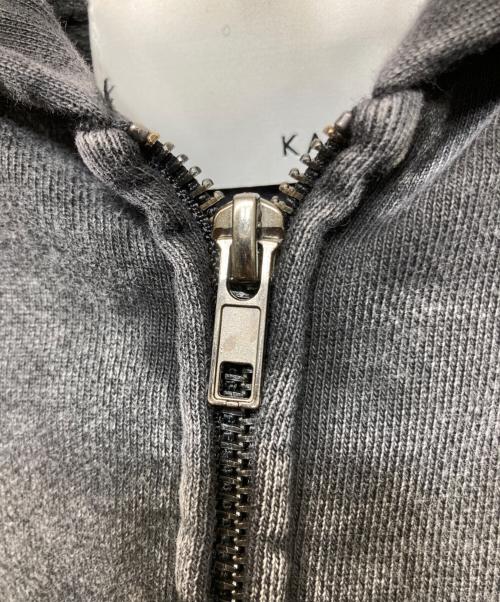 kaiko（カイコー）kaiko (カイコー) DOUBLE ZIP PARKA グレー サイズ:SIZE 0の古着・服飾アイテム