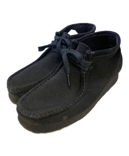 CLARKS（クラークス）CLARKS (クラークス) ワラビーシューズ ブラック サイズ:23.5cmの古着・服飾アイテム