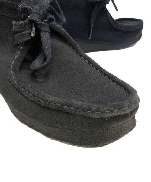 CLARKS（クラークス）CLARKS (クラークス) ワラビーシューズ ブラック サイズ:23.5cmの古着・服飾アイテム