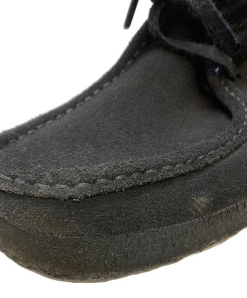 CLARKS（クラークス）CLARKS (クラークス) ワラビーシューズ ブラック サイズ:23.5cmの古着・服飾アイテム