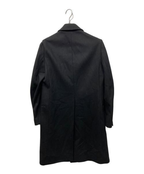 CARVEN（カルヴェン）CARVEN (カルヴェン) メルトンダブルコート ブラック サイズ:SIZE 46の古着・服飾アイテム
