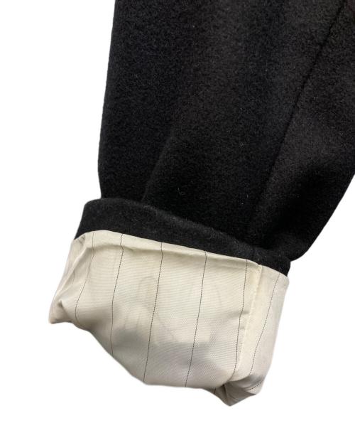 CARVEN（カルヴェン）CARVEN (カルヴェン) メルトンダブルコート ブラック サイズ:SIZE 46の古着・服飾アイテム