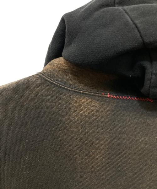 MOOJI MOOJI（ムージームージー）MOOJI MOOJI (ムージームージー) ヴィンテージ加工プルオーバーパーカー ブラウン サイズ:SIZE Mの古着・服飾アイテム