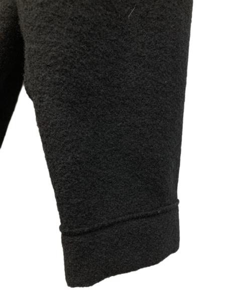 Y's（ワイズ）Y's (ワイズ) フリンジデザイントグルコードドレープコート ブラック サイズ:2の古着・服飾アイテム