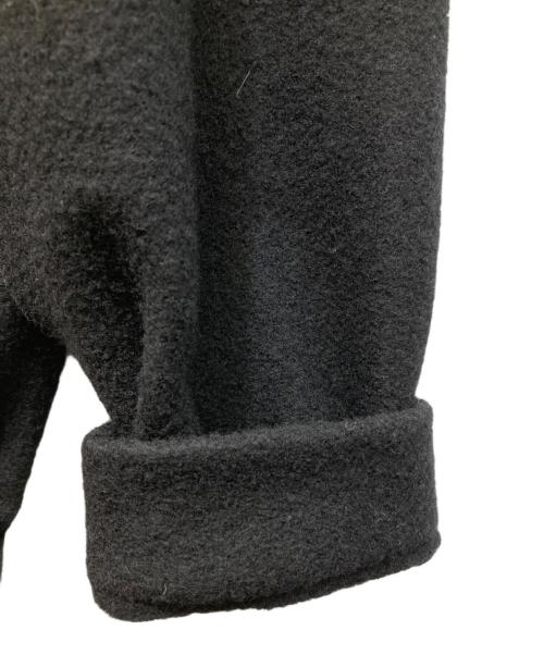 Y's（ワイズ）Y's (ワイズ) フリンジデザイントグルコードドレープコート ブラック サイズ:2の古着・服飾アイテム