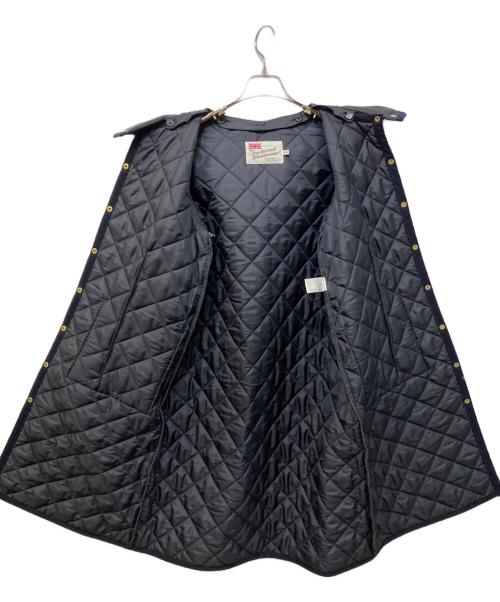 Traditional Weatherwear（トラディショナルウェザーウェア）Traditional Weatherwear (トラディショナルウェザーウェア) SLOBE IENA (スローブ イエナ) 別注 ARKLEY LONG フード付キルティングコート ブラック サイズ:36の古着・服飾アイテム