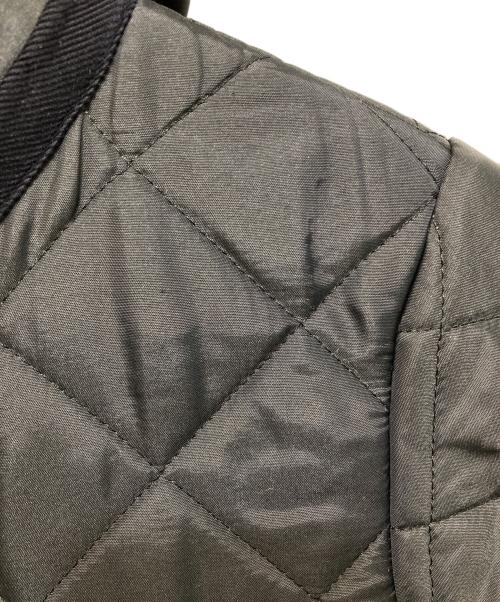 Traditional Weatherwear（トラディショナルウェザーウェア）Traditional Weatherwear (トラディショナルウェザーウェア) SLOBE IENA (スローブ イエナ) 別注 ARKLEY LONG フード付キルティングコート ブラック サイズ:36の古着・服飾アイテム