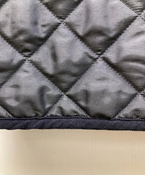 Traditional Weatherwear（トラディショナルウェザーウェア）Traditional Weatherwear (トラディショナルウェザーウェア) SLOBE IENA (スローブ イエナ) 別注 ARKLEY LONG フード付キルティングコート ブラック サイズ:36の古着・服飾アイテム