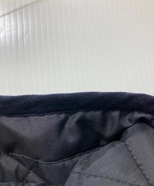 Traditional Weatherwear（トラディショナルウェザーウェア）Traditional Weatherwear (トラディショナルウェザーウェア) SLOBE IENA (スローブ イエナ) 別注 ARKLEY LONG フード付キルティングコート ブラック サイズ:36の古着・服飾アイテム