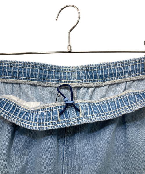 FreshService（フレッシュサービス）FreshService (フレッシュサービス) CORPORATE EASY DENIM PANTS ライトインディゴ サイズ:Freeの古着・服飾アイテム