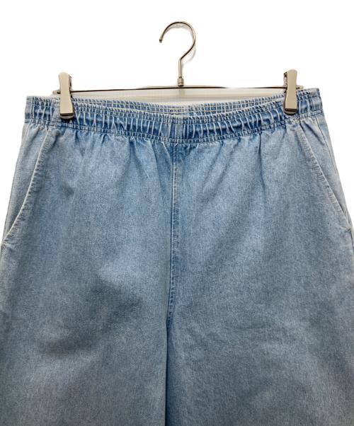 FreshService（フレッシュサービス）FreshService (フレッシュサービス) CORPORATE EASY DENIM PANTS ライトインディゴ サイズ:Freeの古着・服飾アイテム