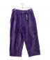 TIGHTBOOTH PRODUCTION（タイトブースプロダクション）の古着「BIAS CORD BAGGY SLACKS」｜パープル