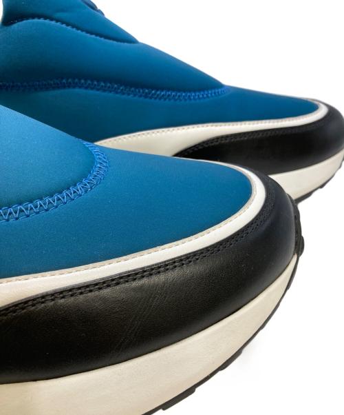 JIMMY CHOO（ジミーチュウ）JIMMY CHOO (ジミーチュウ) MEMPHIS ネオプレンローカットスニーカー ブルー×ホワイト サイズ:43の古着・服飾アイテム