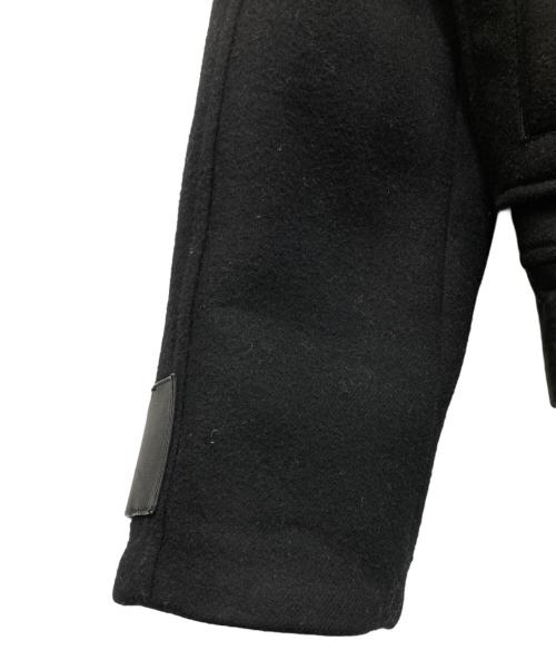 Salvatore Ferragamo（サルヴァトーレ フェラガモ）Salvatore Ferragamo (サルヴァトーレ フェラガモ) スタンドカラーウールジャケット ブラック サイズ:50の古着・服飾アイテム