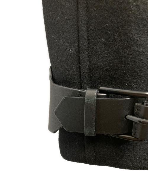 Salvatore Ferragamo（サルヴァトーレ フェラガモ）Salvatore Ferragamo (サルヴァトーレ フェラガモ) スタンドカラーウールジャケット ブラック サイズ:50の古着・服飾アイテム