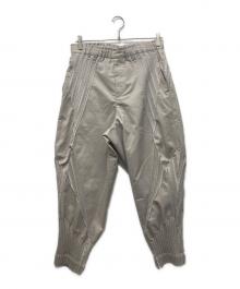 A-POC ABLE ISSEY MIYAKE（エイポック エイブル イッセイ ミヤケ）の古着「TYPE-S 001 クロップドパンツ」｜グレー