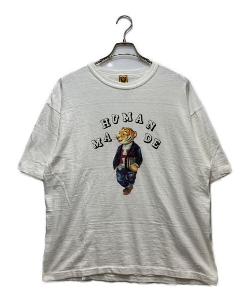 HUMAN MADE（ヒューマンメイド）HUMAN MADE (ヒューマンメイド) グラフィックTシャツ  24SS ホワイト サイズ:2XLの古着・服飾アイテム
