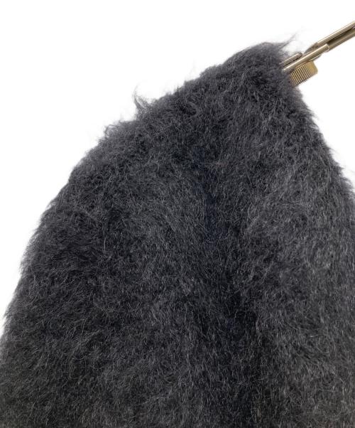 GUCCI（グッチ）GUCCI (グッチ) Mohair blend one shoulder top ブラック サイズ:Lの古着・服飾アイテム