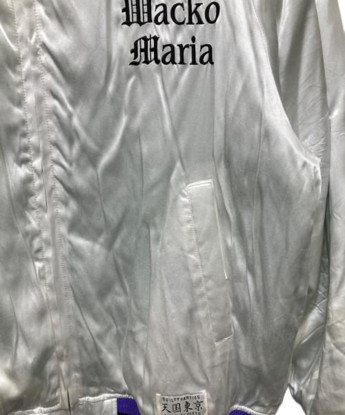 WACKO MARIA（ワコマリア）WACKO MARIA (ワコマリア) TIM LEHI (ティム リーハイ) REVERSIBLE SKA JACKET グリーン×ホワイト サイズ:Mの古着・服飾アイテム