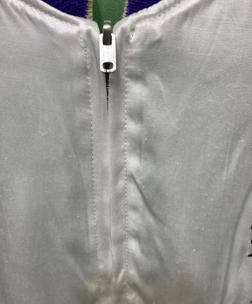 WACKO MARIA（ワコマリア）WACKO MARIA (ワコマリア) TIM LEHI (ティム リーハイ) REVERSIBLE SKA JACKET グリーン×ホワイト サイズ:Mの古着・服飾アイテム