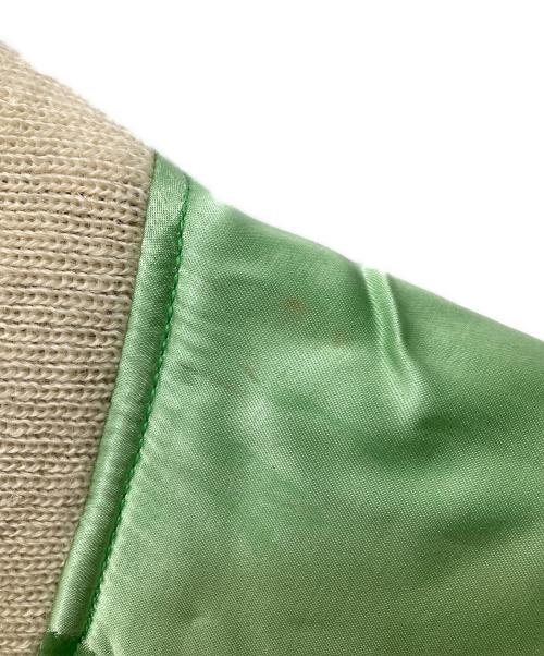 WACKO MARIA（ワコマリア）WACKO MARIA (ワコマリア) TIM LEHI (ティム リーハイ) REVERSIBLE SKA JACKET グリーン×ホワイト サイズ:Mの古着・服飾アイテム