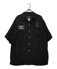 WACKO MARIA×HIGH TIMES（ワコマリア×ハイ タイムズ）の古着「オープンカラーシャツ」｜ブラック