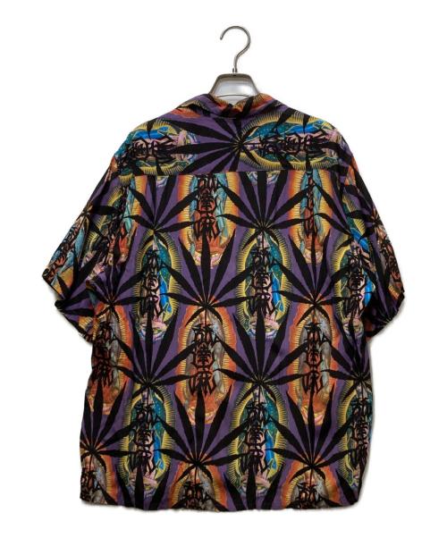 WACKO MARIA（ワコマリア）WACKO MARIA (ワコマリア) BADSPOOL HAWAIIAN SHIRT パープル サイズ:Mの古着・服飾アイテム