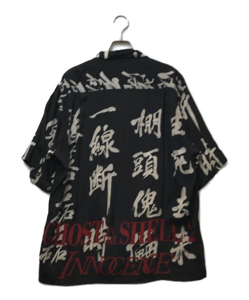 WACKO MARIA（ワコマリア）WACKO MARIA (ワコマリア) TIM LEHI (ティム リーハイ) GHOST IN THE SHELL 2 HAWAIIAN SHIRT (TYPE-3) ブラック サイズ:Mの古着・服飾アイテム