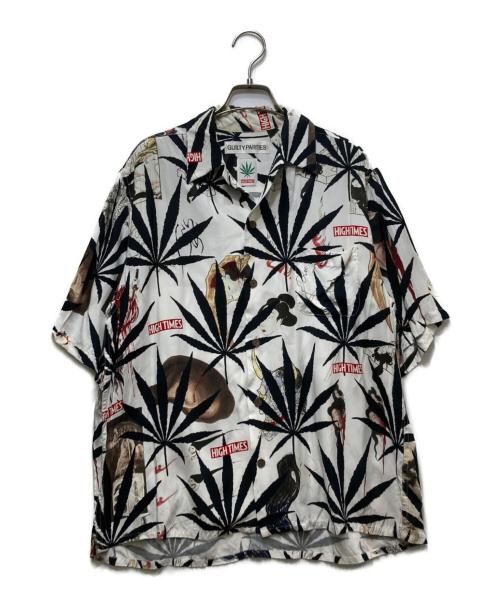 WACKO MARIA（ワコマリア）WACKO MARIA (ワコマリア) HIGH TIMES (ハイ タイムズ) HAWAIIAN SHIRT ホワイト サイズ:Mの古着・服飾アイテム