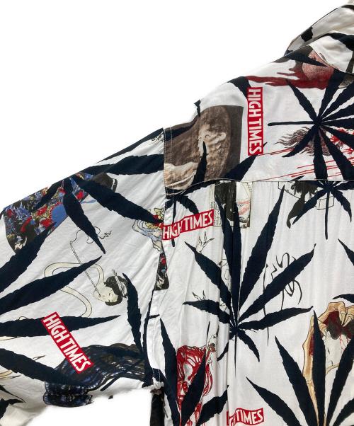 WACKO MARIA（ワコマリア）WACKO MARIA (ワコマリア) HIGH TIMES (ハイ タイムズ) HAWAIIAN SHIRT ホワイト サイズ:Mの古着・服飾アイテム