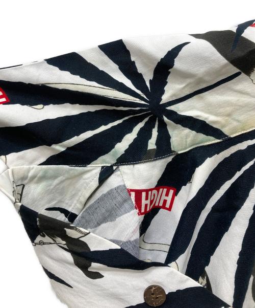 WACKO MARIA（ワコマリア）WACKO MARIA (ワコマリア) HIGH TIMES (ハイ タイムズ) HAWAIIAN SHIRT ホワイト サイズ:Mの古着・服飾アイテム