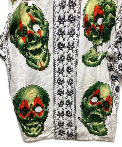 WACKO MARIA（ワコマリア）WACKO MARIA (ワコマリア) 56 TATTO STUDIO (タトゥースタジオ) S/S HAWAIIAN SHIRT ホワイト サイズ:Sの古着・服飾アイテム