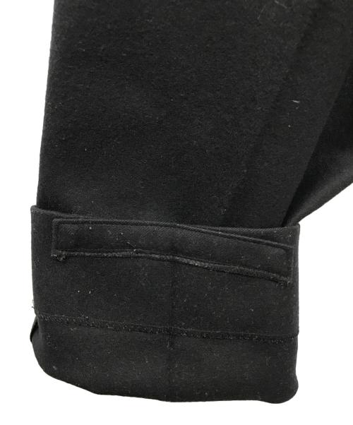 COMME des GARCONS HOMME（コムデギャルソン オム）COMME des GARCONS HOMME (コムデギャルソン オム) メルトンスラックス ブラック サイズ:SIZE Sの古着・服飾アイテム