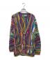 Coogi（クージー）の古着「3Dニットカーディガン」｜パープル