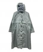 LEINWANDEラインヴァンド）の古着「RAIN DRESS COAT」｜スカイブルー