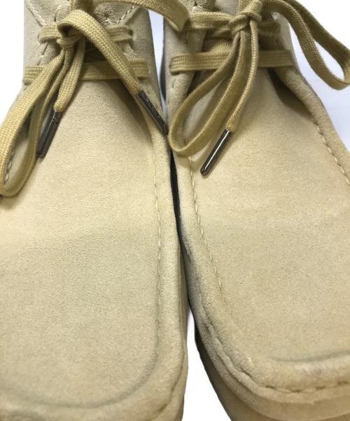 CLARKS（クラークス）CLARKS (クラークス) Wallabee Boot ベージュ サイズ:26㎝の古着・服飾アイテム