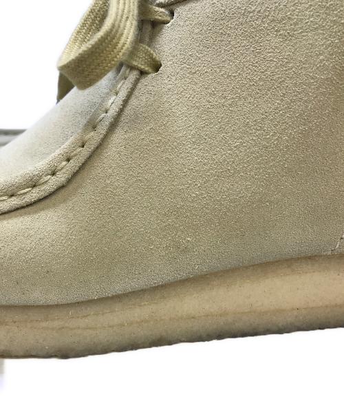 CLARKS（クラークス）CLARKS (クラークス) Wallabee Boot ベージュ サイズ:26㎝の古着・服飾アイテム