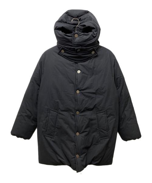 BOTTEGA VENETA（ボッテガベネタ）BOTTEGA VENETA (ボッテガベネタ) パテッドフーデッドダウンジャケット ブラック サイズ:XSの古着・服飾アイテム