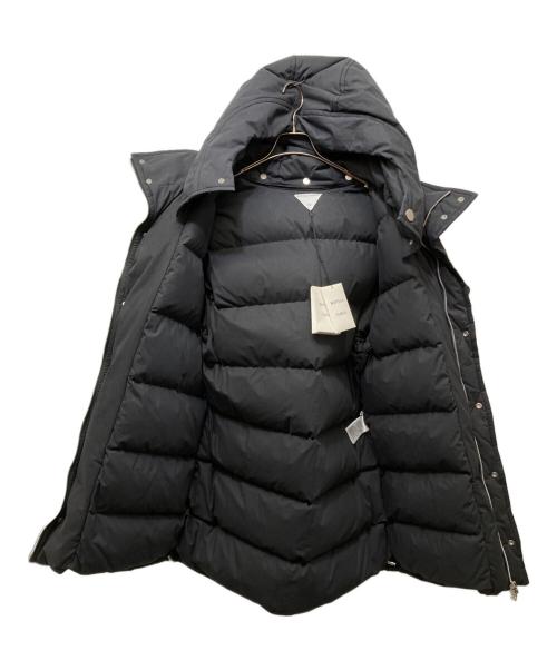 BOTTEGA VENETA（ボッテガベネタ）BOTTEGA VENETA (ボッテガベネタ) パテッドフーデッドダウンジャケット ブラック サイズ:XSの古着・服飾アイテム