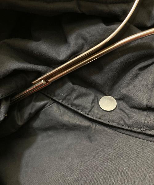 BOTTEGA VENETA（ボッテガベネタ）BOTTEGA VENETA (ボッテガベネタ) パテッドフーデッドダウンジャケット ブラック サイズ:XSの古着・服飾アイテム