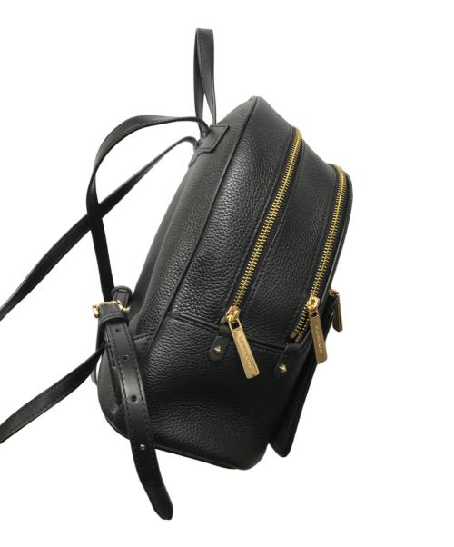 MICHAEL KORS（マイケル・コース）MICHAEL KORS (マイケル・コース) レザーリュック ブラックの古着・服飾アイテム