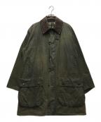 Barbourバブアー）の古着「BORDER オイルドジャケット」｜オリーブ
