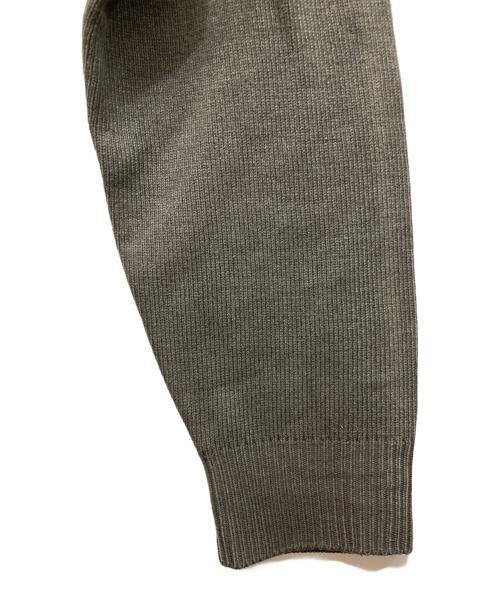 AURALEE（オーラリー）AURALEE (オーラリー) FRENCH MERINO STONE WASHED KNIT P/O グレー サイズ:4の古着・服飾アイテム