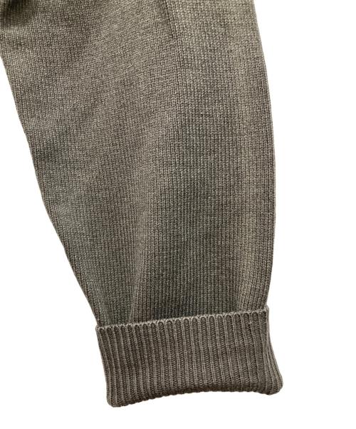 AURALEE（オーラリー）AURALEE (オーラリー) FRENCH MERINO STONE WASHED KNIT P/O グレー サイズ:4の古着・服飾アイテム