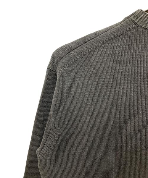 AURALEE（オーラリー）AURALEE (オーラリー) FRENCH MERINO STONE WASHED KNIT P/O グレー サイズ:4の古着・服飾アイテム