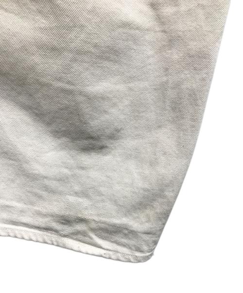 AURALEE（オーラリー）AURALEE (オーラリー) HARD TWIST DENIM WIDE SLACKS ホワイト サイズ:3の古着・服飾アイテム